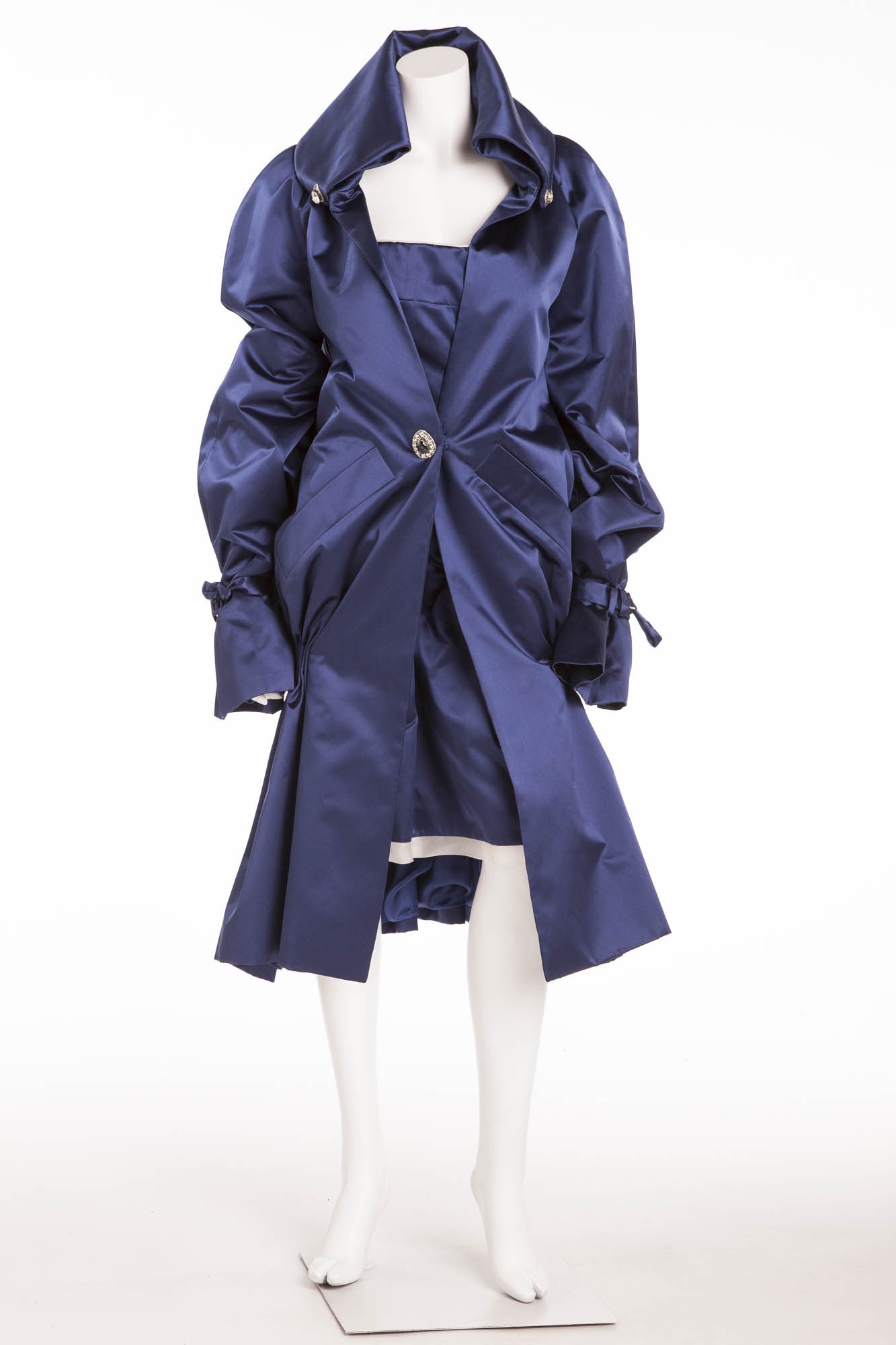 Original Alexander McQueen - New with Tags 2PC Cobalt Blue Original Alexander McQueen - New with Tags 2PC Cobalt Blue