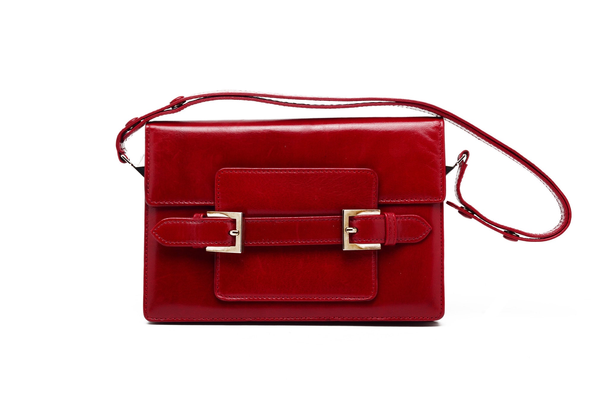 Fendi red sales clutch