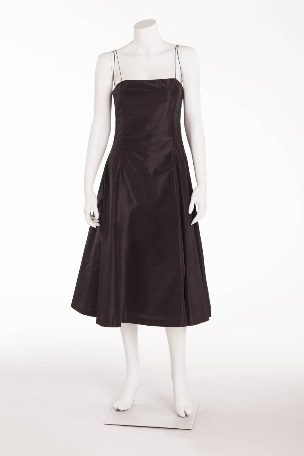 ralph lauren black silk dress Chilton halterneck satin gown in black - Ralph Lauren Collection