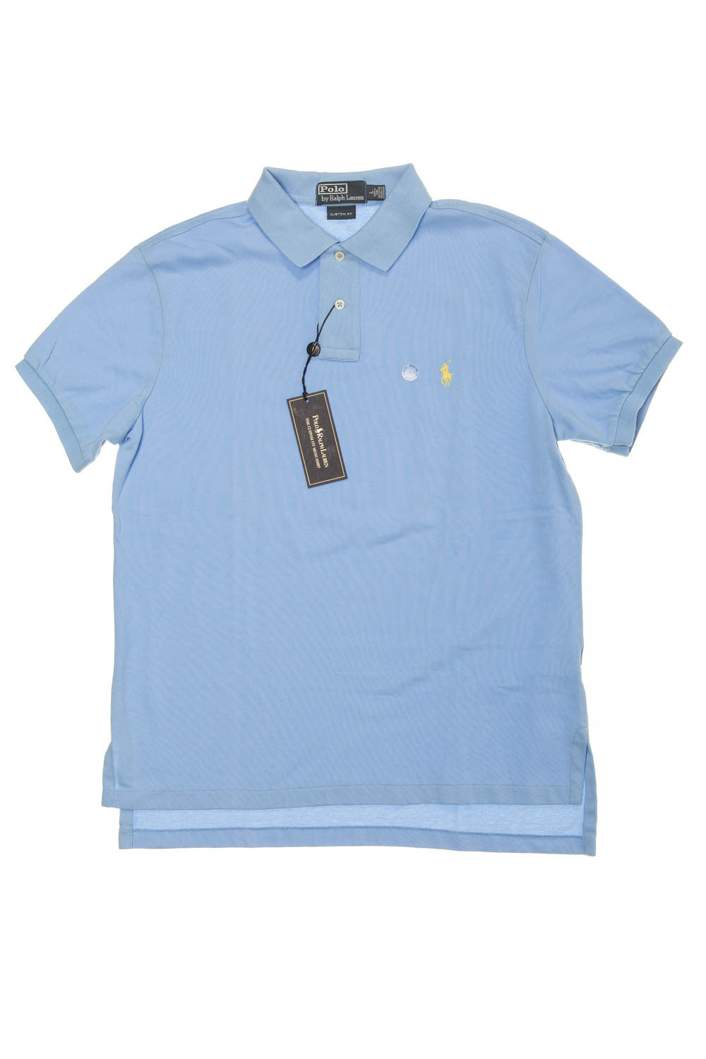 Verspreiding Antecedent Manhattan Ralph Lauren - New with Tags Baby Blue Short Sleeve Polo - L – LUXHAVE
