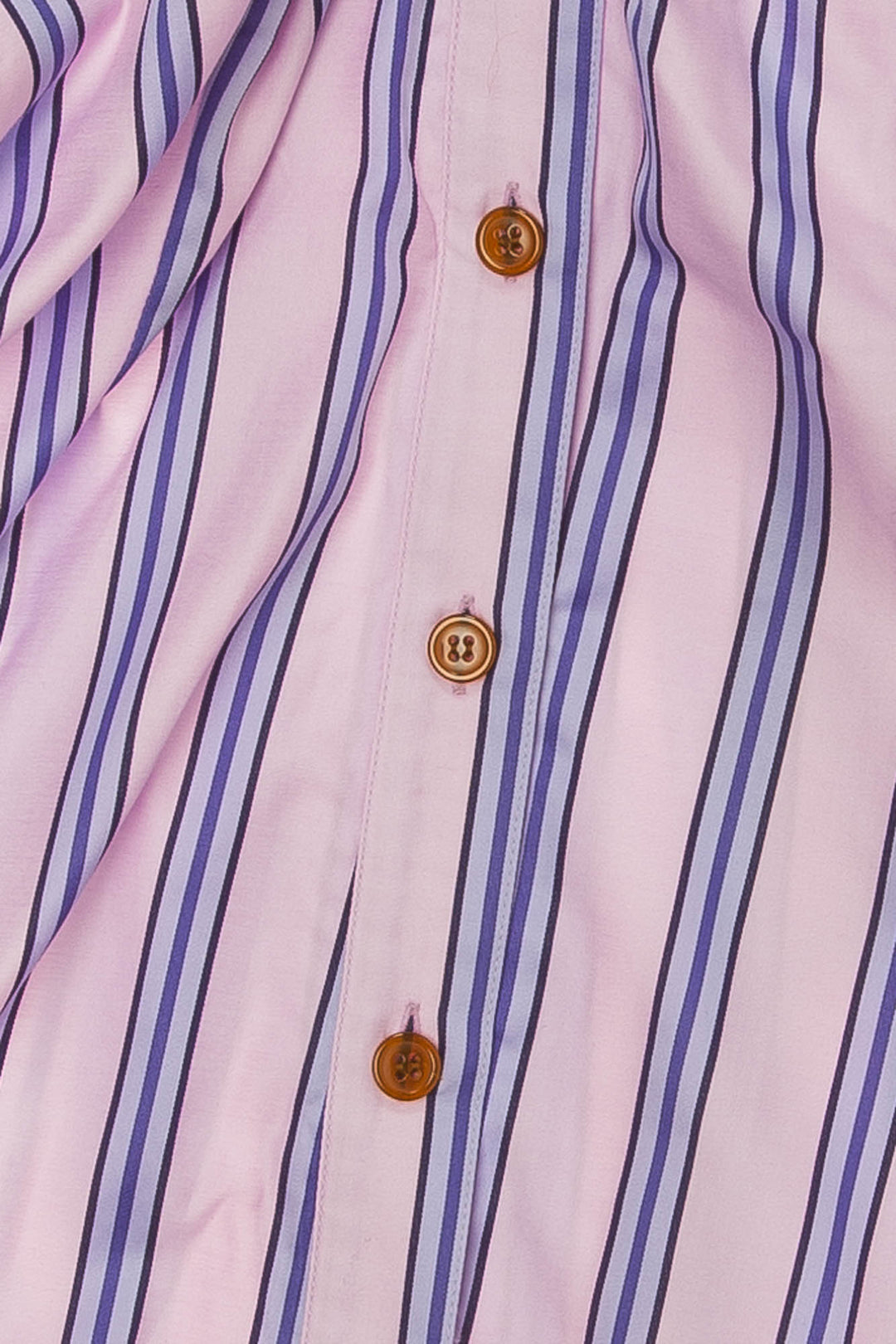 Vivienne Westwood Red Label - Pink and Lavender Striped Blouse