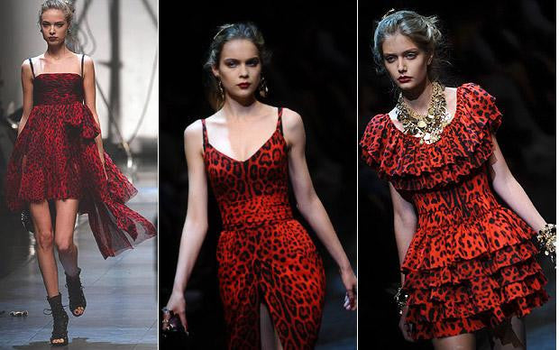 【VIP価格】DOLCE & GABBANA Elegant Red Leopard Trench Coat Dolce & Gabbana - Brand New with Tags Red Leopard Trench