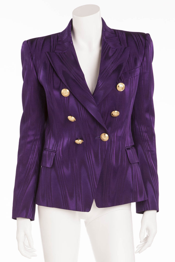 Balmain lilac blazer hotsell