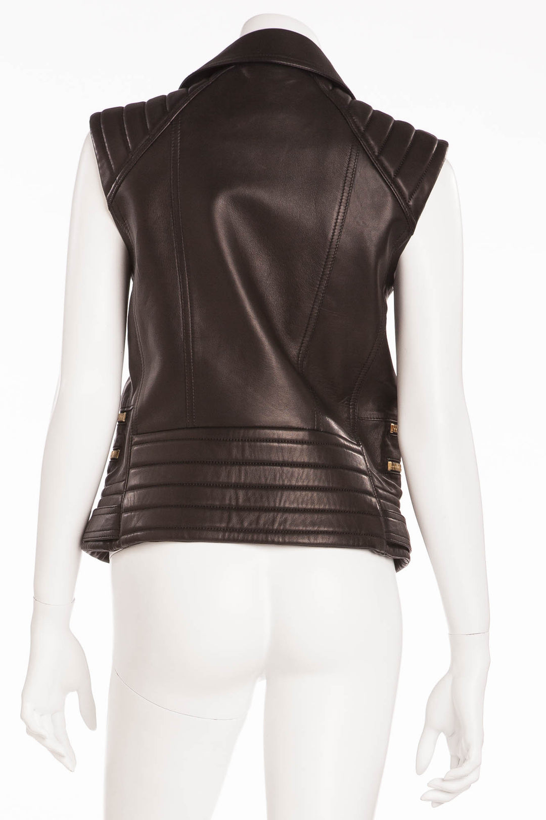 【BALMAIN】ベルト付き wool vest Amazon.com: Balmain, Wool Double-Breasted Vest Top, 38 (6
