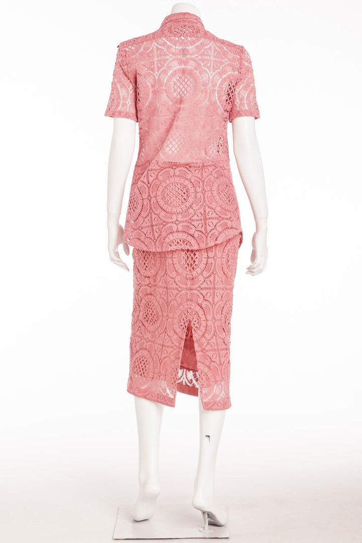 Burberry Prorsum - Editorial 2PC Pink 