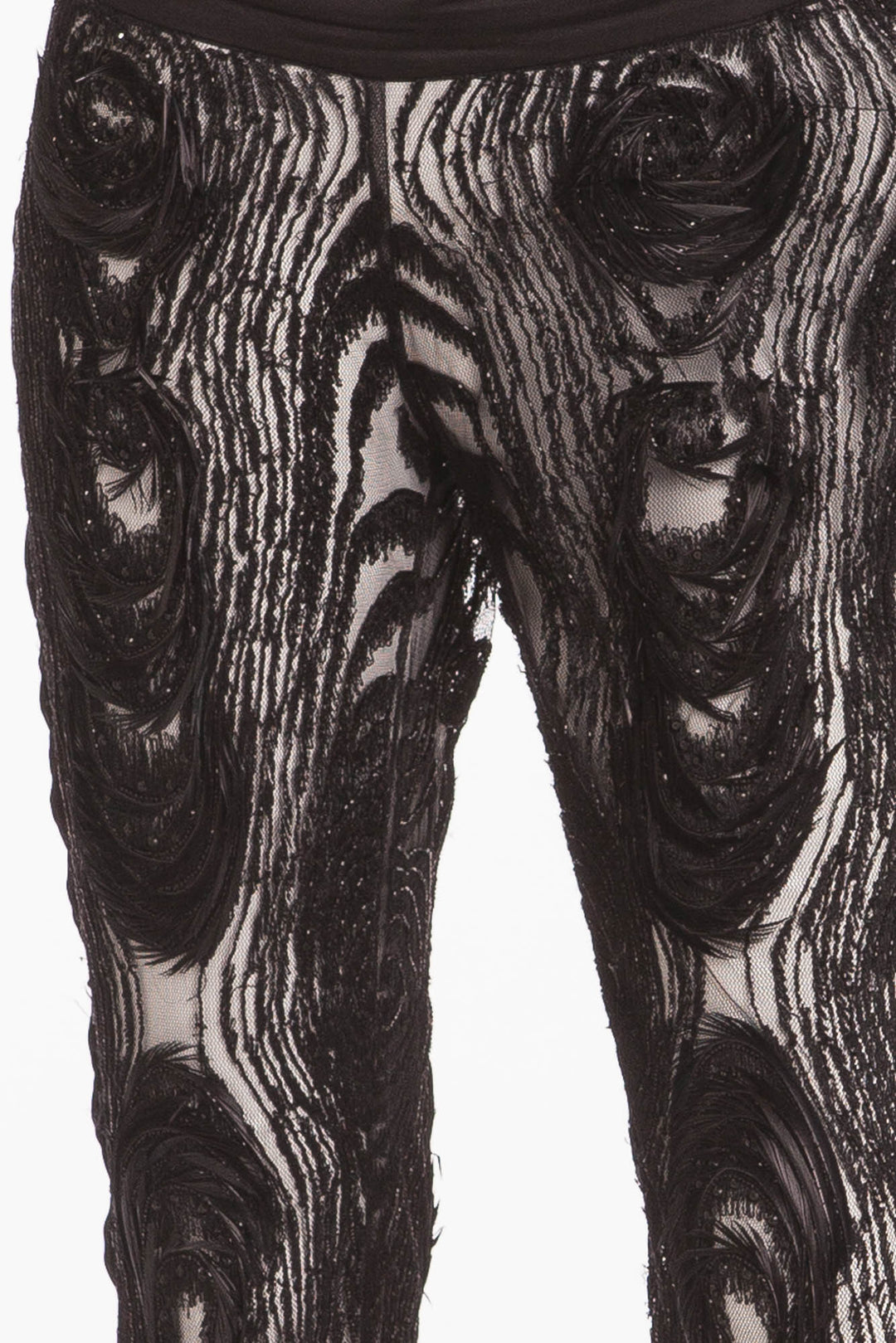 Iconic Tom Ford for Gucci - Collectible Black See Through Peacock