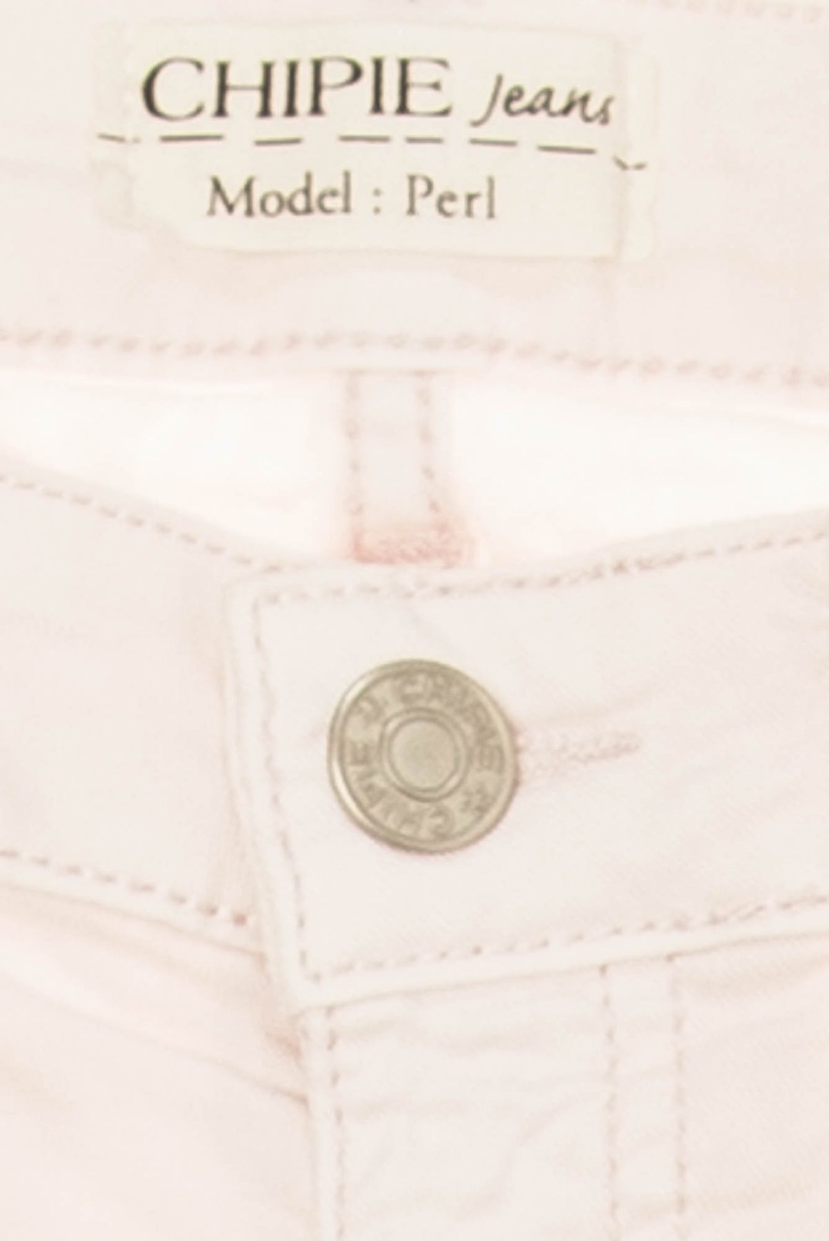 expositie draadloze wat betreft Chipie Jeans - "Perl" Light Pink Jeans - 6 – LUXHAVE
