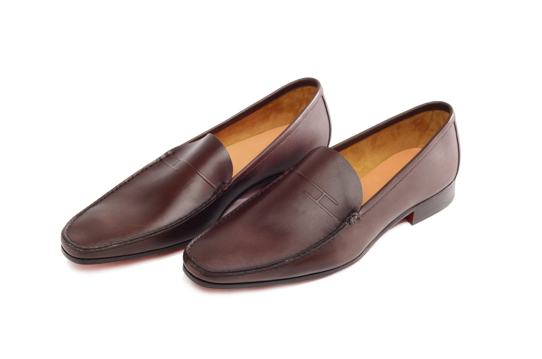 white christmas dresses Hermes - New In Box Brown Leather Men's Shoe