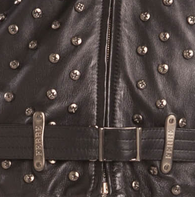 ジャケット・アウター GIANFRANCO FERRE Black leather jacket Vintage Designer Gianfranco Ferre Jackets