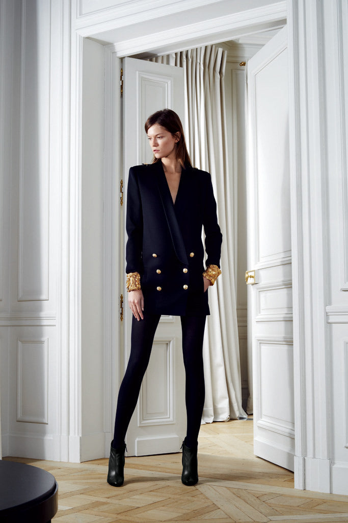 Denim Kim Kardashian Balmain Blazer Balmain As Seen On Kim