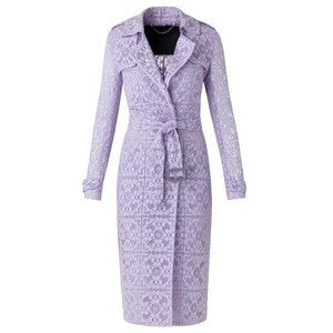 Burberry Prorsum - Editorial Light Purple English Lace Burberry Prorsum - Editorial Light Purple English Lace