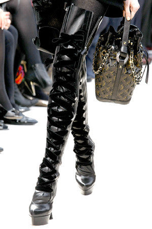 Louis Vuitton - Editorial, Brand New Iconic Cancan Thigh High Louis Vuitton - Editorial, Brand New Iconic Cancan Thigh High