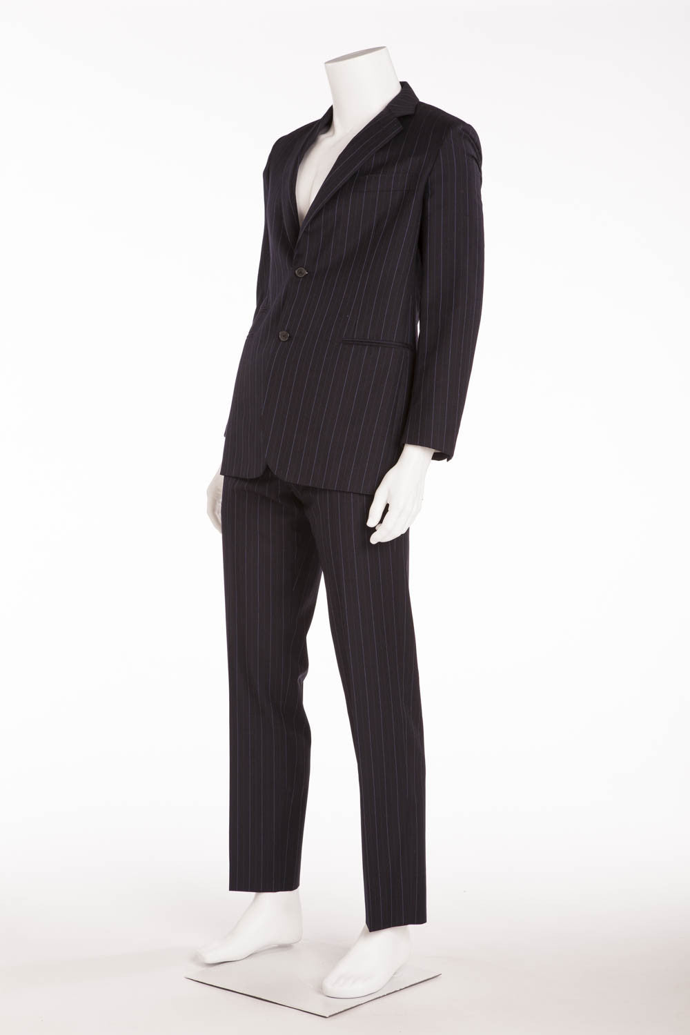Authentic Hermes - 2PC Dark Blue Suit - IT 52 – LUXHAVE