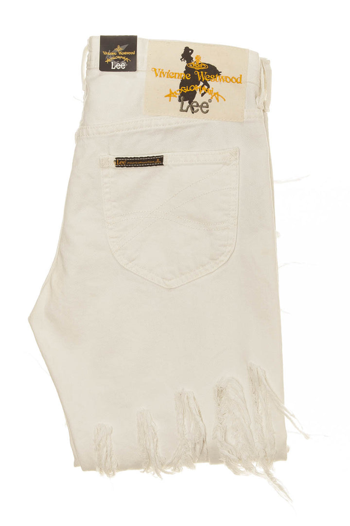Vivienne Westwood - New With Tags White Ripped Jeans - US 28