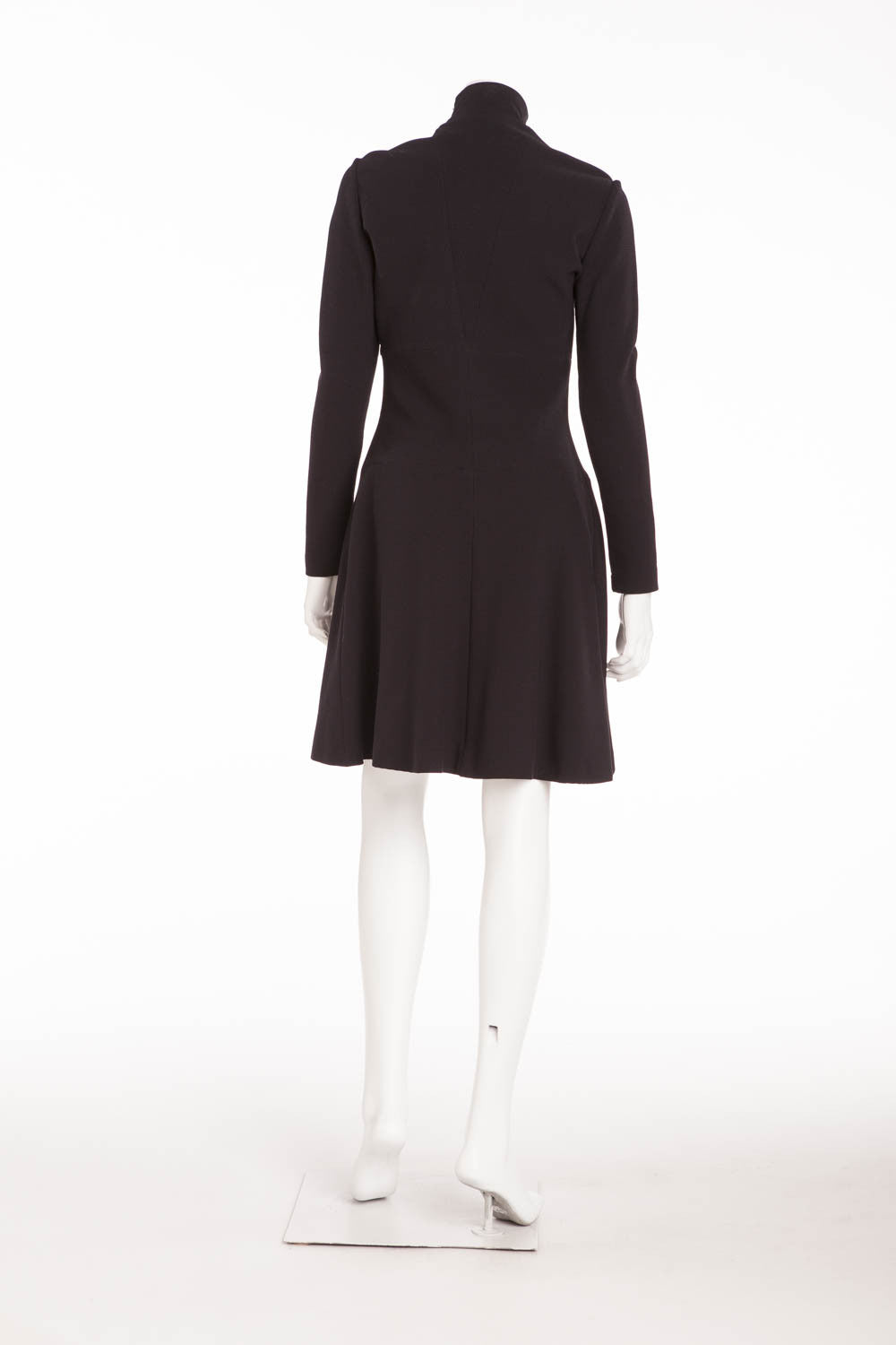 Chanel - Long Sleeve High Neck Dress